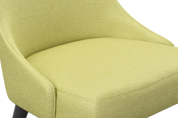 Photo of the fabric Provence Apple swatch by James Dunlop Essentials. Use for Curtains, Upholstery, Accessory, Top of Bed. Style of Plain, Texture