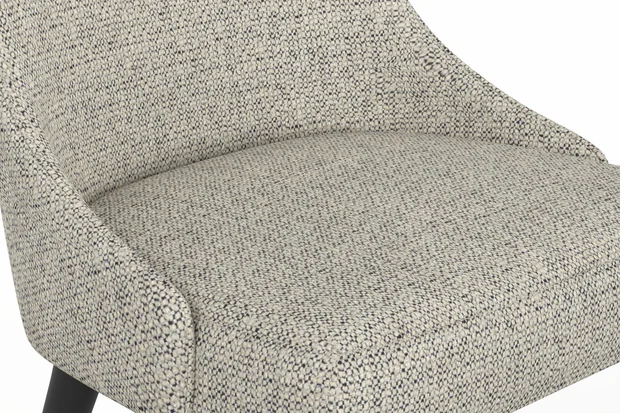 Photo of the fabric Entwine Volcanic swatch by James Dunlop. Use for Upholstery, Accessory. Style of Plain, Texture