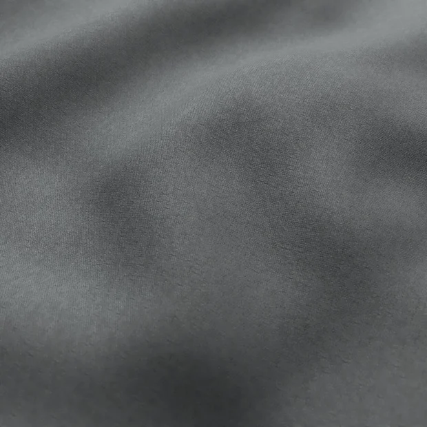 Photo of the fabric Peak Shark swatch by Zepel FibreGuard. Use for Curtains, Upholstery, Accessory, Top of Bed. Style of Plain, Velvet