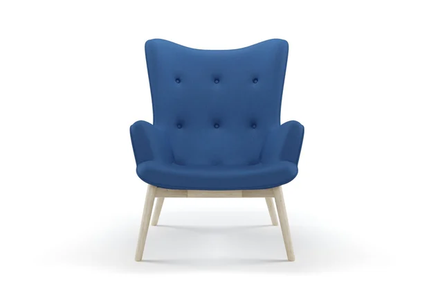 Photo of the fabric Braveheart Cobalt swatch by James Dunlop FibreGuard. Use for Upholstery, Accessory, Top of Bed. Style of Plain, Taffeta