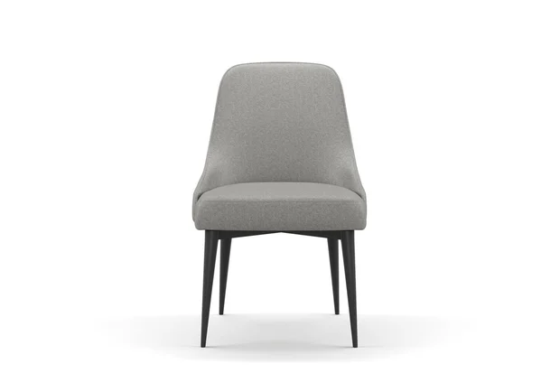 Photo of the fabric Taylor Frost Gray swatch by James Dunlop. Use for Curtains, Upholstery, Accessory. Style of Plain
