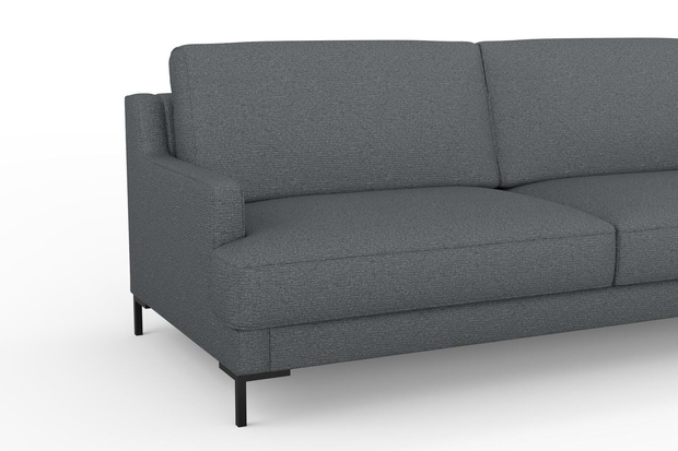 Photo of the fabric Grain Pewter swatch by Mokum. Use for Upholstery, Accessory, Top of Bed. Style of Plain, Texture