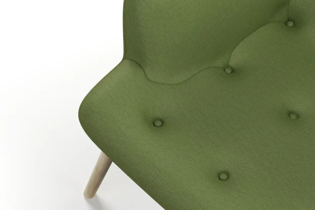 Photo of the fabric Upstage Hedge swatch by James Dunlop FibreGuard. Use for Upholstery, Accessory. Style of Plain, Texture