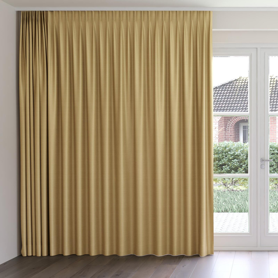 Photo of the fabric Luxe Seagrass swatch by James Dunlop Essentials. Use for Curtains, Accessory, Top of Bed. Style of Plain, Texture