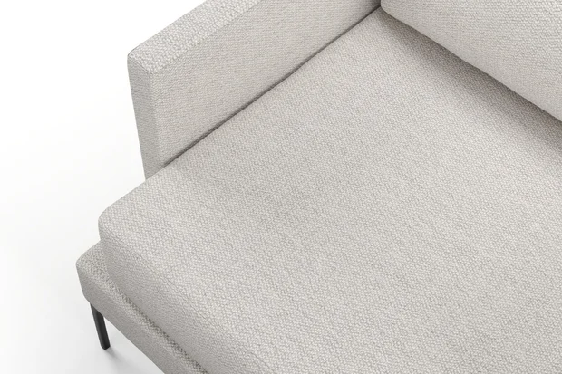 Photo of the fabric Coupole Silver swatch by Mokum. Use for Upholstery, Accessory. Style of Plain, Texture