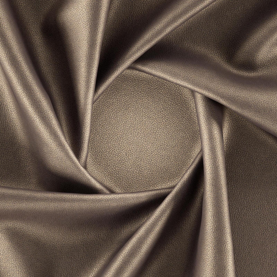 Photo of the fabric Dallas Nut swatch by Zepel. Use for Upholstery. Style of Leather And Vinyl, Plain