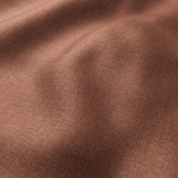 Photo of the fabric Mega/Matador Cinnamon swatch by Zepel. Use for Upholstery, Accessory, Top of Bed. Style of Plain, Texture