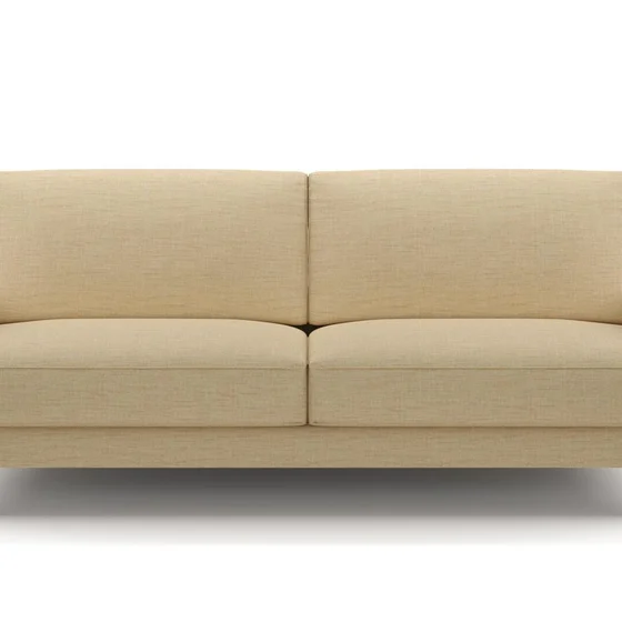 Photo of the fabric Ficus White Gold swatch by Mokum. Use for Upholstery, Accessory. Style of Plain, Texture
