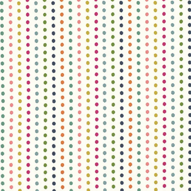 Photo of the fabric Dotty V3319 02 swatch by Villa Nova. Use for Curtains. Style of Childrens, Embroidery