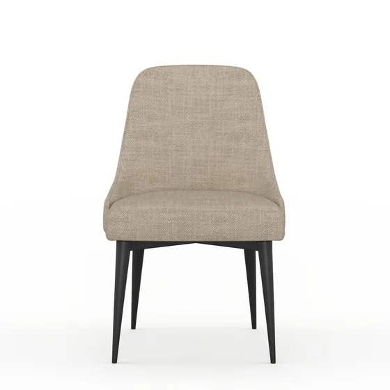 Photo of the fabric Grounded Linen swatch by James Dunlop. Use for Upholstery, Accessory. Style of Plain, Texture