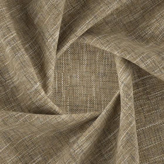 Photo of the fabric Troy Taupe swatch by Zepel. Use for Upholstery, Accessory, Top of Bed. Style of Plain, Texture