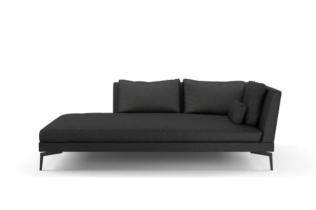 Photo of the fabric Palermo Onyx swatch by Mokum. Use for Upholstery, Accessory. Style of Plain, Texture