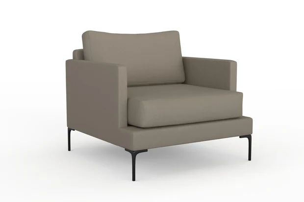 Photo of the fabric Eternal Jute swatch by Mokum. Use for Curtains, Upholstery, Accessory. Style of Plain, Texture