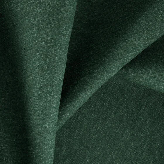 Photo of the fabric Texel Forest swatch by Zepel FibreGuard. Use for Upholstery, Accessory, Top of Bed. Style of Chenille, Plain