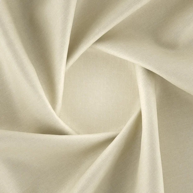 Photo of the fabric Kidglove Dune swatch by Zepel FibreGuard. Use for Curtains, Upholstery, Accessory, Top of Bed. Style of Plain, Taffeta