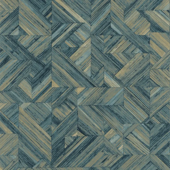 Photo of the fabric Paille Wallpaper 8818 8818 67 89 swatch by Casadeco. Use for Wall Covering. Style of Geometric