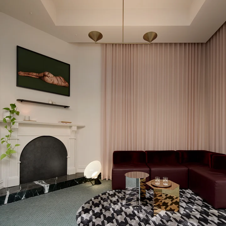 Curtains in Allusion colour Blossom by Zepel | Photograph by Willem Dirk