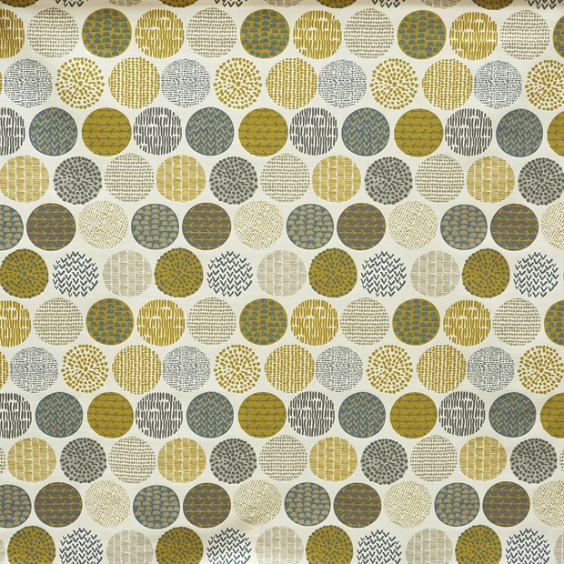 Photo of the fabric Planter 02 Saffron swatch by James Dunlop Essentials. Use for Curtains, Accessory, Top of Bed