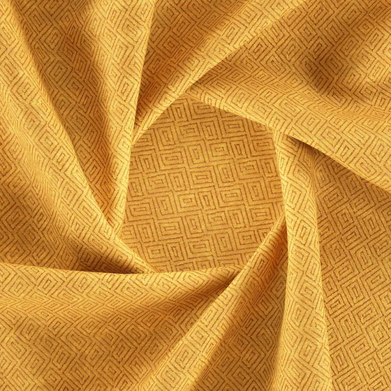 Photo of the fabric Ledbury Amber swatch by Zepel FibreGuard Pro. Use for Upholstery, Accessory. Style of Chenille, Geometric