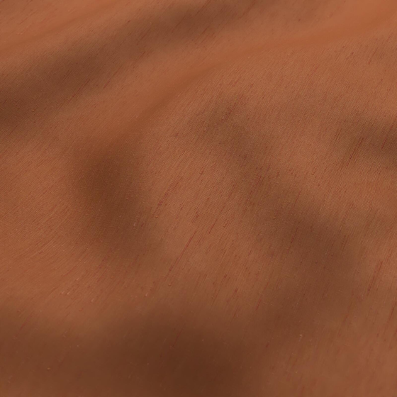 Photo of the fabric Silk Road Pumpkin swatch by James Dunlop Essentials. Use for Curtains, Accessory. Style of Plain, Texture