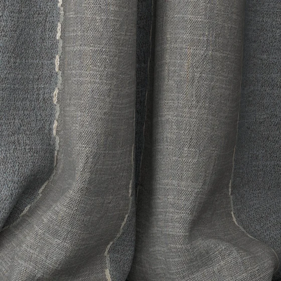 Photo of the fabric Zanella Folkstone swatch by James Dunlop Essentials. Use for Sheer Curtains. Style of Sheer, Stripe