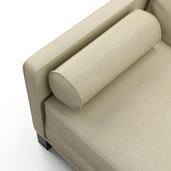 Photo of the fabric Aviator Raffia swatch by James Dunlop FibreGuard. Use for Upholstery, Accessory, Top of Bed. Style of Chenille, Plain