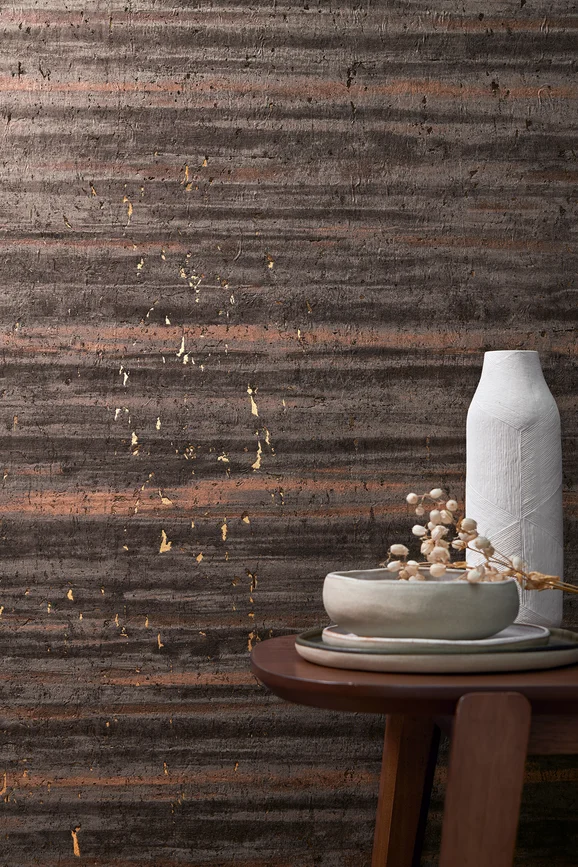 Photo of the fabric Liege Wp 7079 7079 1024 in situ by Casamance. Use for Wall Covering. Style of Texture