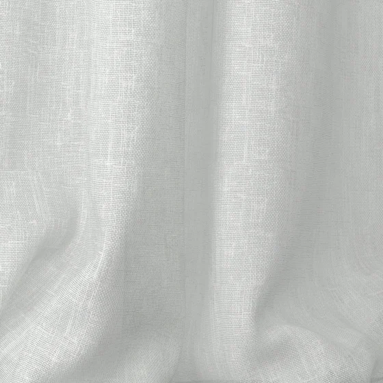 Photo of the fabric Foreshore Chalk swatch by James Dunlop. Use for Sheer Curtains. Style of Plain, Sheer
