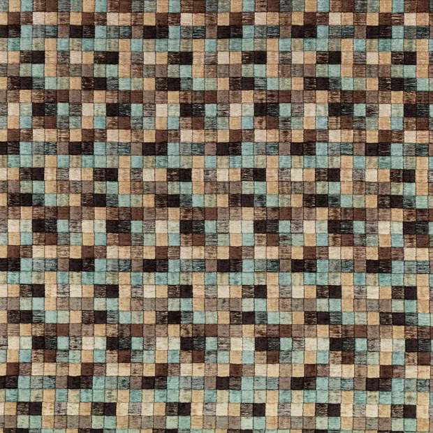Photo of the fabric Campden Z813 (02) 02 swatch by Zinc. Use for Upholstery, Accessory. Style of Geometric, Velvet