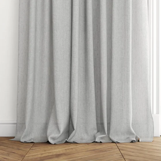 Photo of the fabric Bonsai Basalt swatch by Mokum. Use for Sheer Curtains. Style of Plain, Sheer