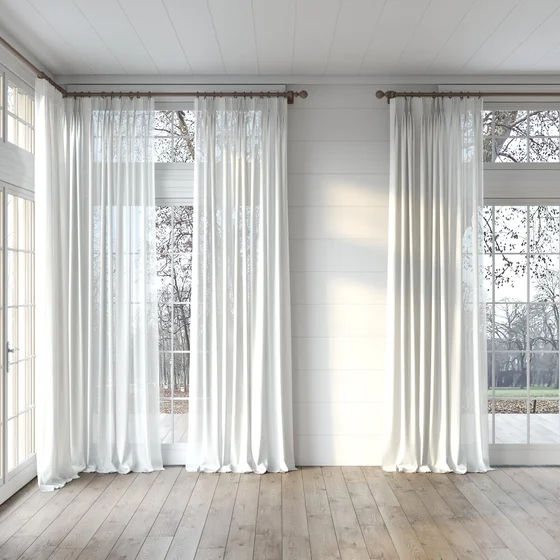 Photo of the fabric Origami Mist swatch by Mokum. Use for Sheer Curtains. Style of Plain, Sheer