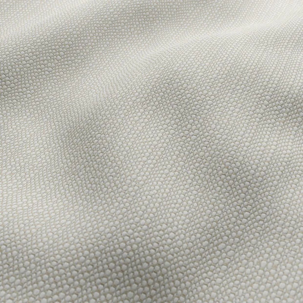Photo of the fabric Ohana Marshmallow swatch by Zepel FibreGuard Outdoor. Use for Upholstery, Accessory, Top of Bed. Style of Plain, Texture