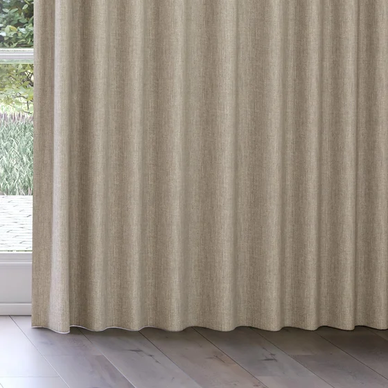 Photo of the fabric Dryland Stucco swatch by James Dunlop Essentials. Use for Curtains, Accessory. Style of Plain, Texture