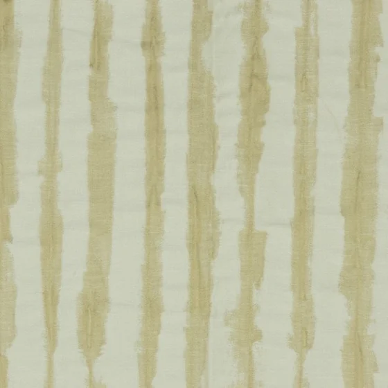 Photo of the fabric Linares 14602 203 swatch by Fischbacher 1819. Use for Curtains. Style of Stripe