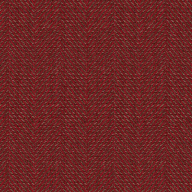 Photo of the fabric Trailblazer Cherry swatch by James Dunlop FibreGuard. Use for Curtains, Upholstery, Accessory, Top of Bed. Style of Texture, Traditional