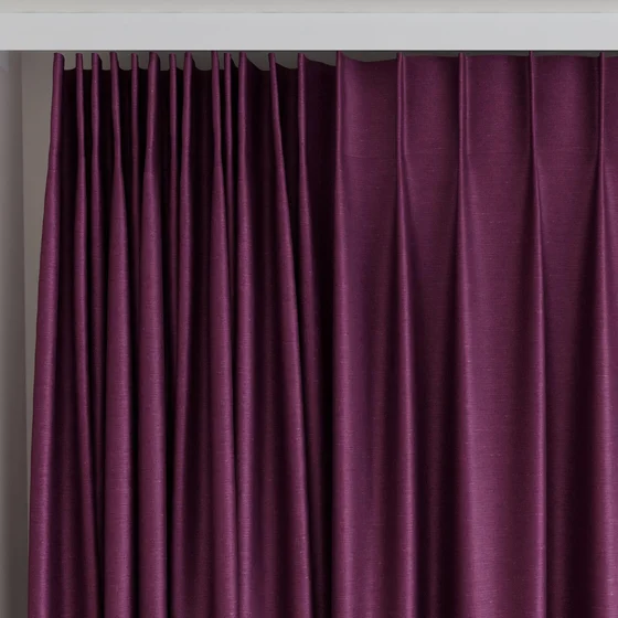 Photo of the fabric Provence Peony swatch by James Dunlop Essentials. Use for Curtains, Upholstery, Accessory, Top of Bed. Style of Plain, Texture