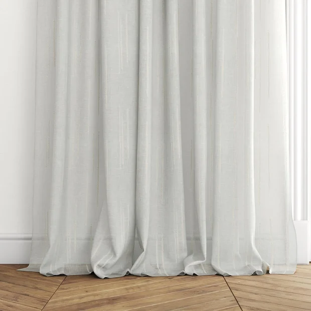 Photo of the fabric Tidal Spring swatch by James Dunlop. Use for Sheer Curtains. Style of Plain, Sheer