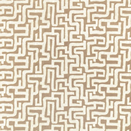 Photo of the fabric Labyrinth Z801 02 swatch by Zinc. Use for Upholstery, Accessory. Style of Abstract, Jacquard