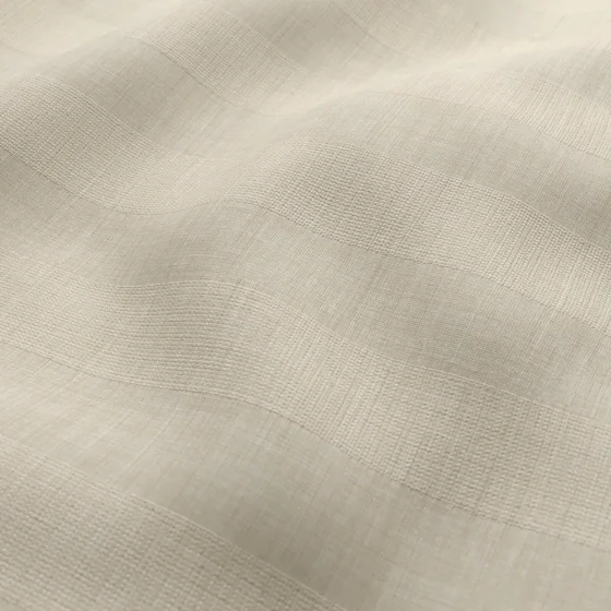 Photo of the fabric Tasman UC Wheat swatch by James Dunlop Essentials. Use for Curtains, Accessory. Style of Stripe