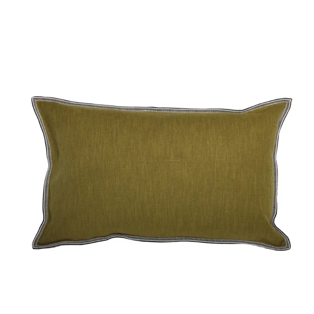 Photo of the fabric Guethary Ccover 30X50 461 50 461 13 swatch by Casamance. Use for Cushion Cover