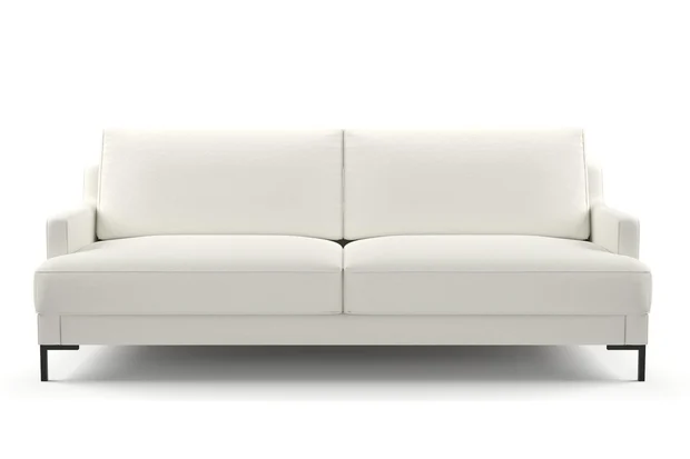 Photo of the fabric Pure Whitewash swatch by Mokum. Use for Upholstery, Accessory. Style of Plain, Texture