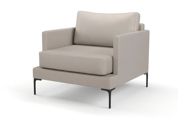 Photo of the fabric Como Linen swatch by Mokum. Use for Upholstery, Accessory. Style of Plain, Texture