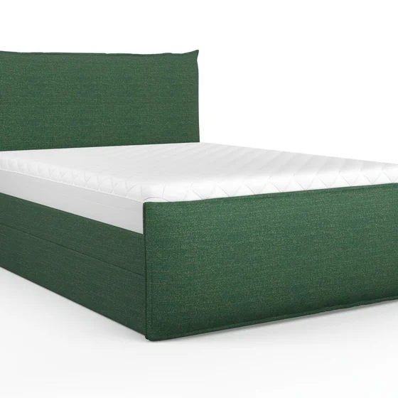 Photo of the fabric Elba Palm Leaf swatch by Mokum. Use for Upholstery, Accessory. Style of Plain, Texture