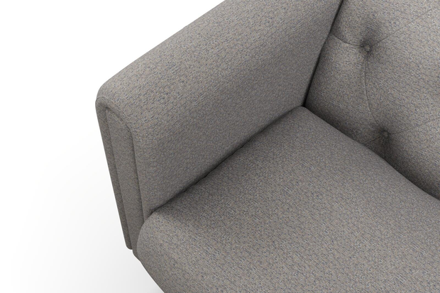 Photo of the fabric Omni Cloud swatch by James Dunlop FibreGuard. Use for Upholstery, Accessory, Top of Bed. Style of Plain, Texture
