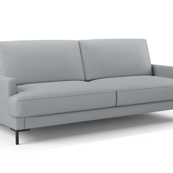 Photo of the fabric Eternal Dove Grey swatch by Mokum. Use for Curtains, Upholstery, Accessory. Style of Plain, Texture