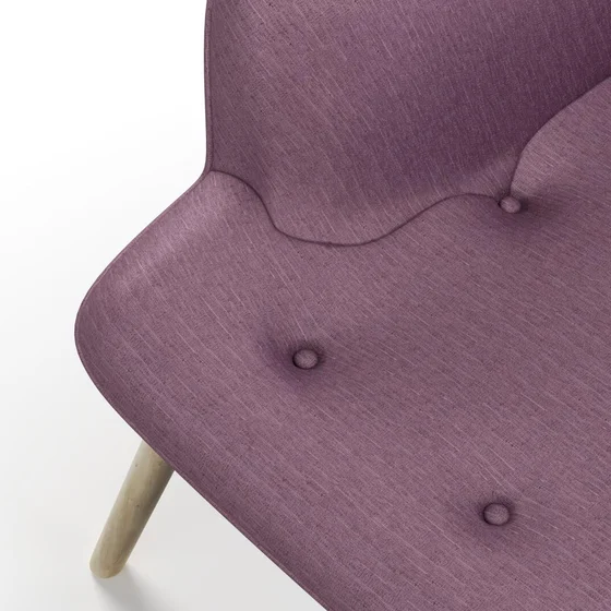 Photo of the fabric Provence Parma swatch by James Dunlop Essentials. Use for Curtains, Upholstery, Accessory, Top of Bed. Style of Plain, Texture