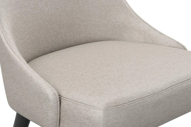 Photo of the fabric Poker Dove swatch by James Dunlop FibreGuard. Use for Upholstery, Accessory, Top of Bed. Style of Chenille, Plain