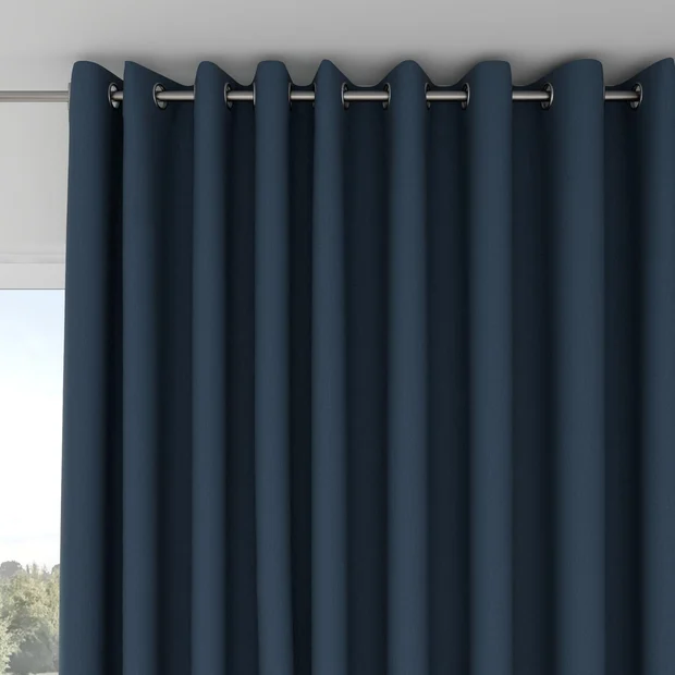Photo of the fabric Satori Stonewash Ink swatch by Mokum. Use for Curtains, Upholstery Light Duty, Accessory, Top of Bed. Style of Plain, Texture