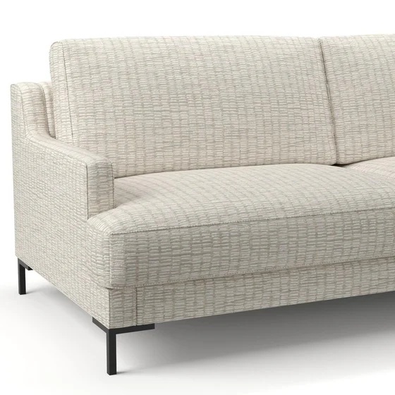 Photo of the fabric Raku Oyster swatch by Mokum. Use for Upholstery, Accessory. Style of Plain, Texture