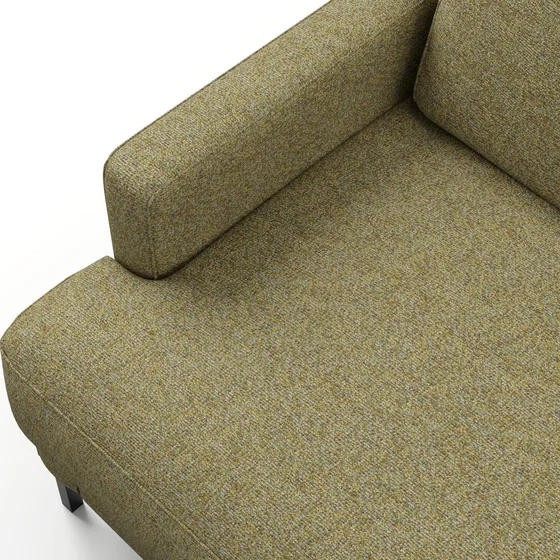 Photo of the fabric Bora Bora Seagrass swatch by Mokum FibreGuard. Use for Curtains, Upholstery, Accessory. Style of Plain, Texture